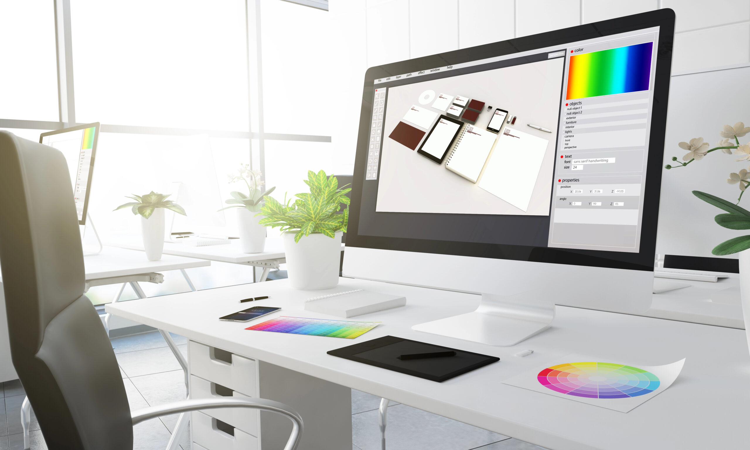 corporate print and collateral design - rise marketing llc