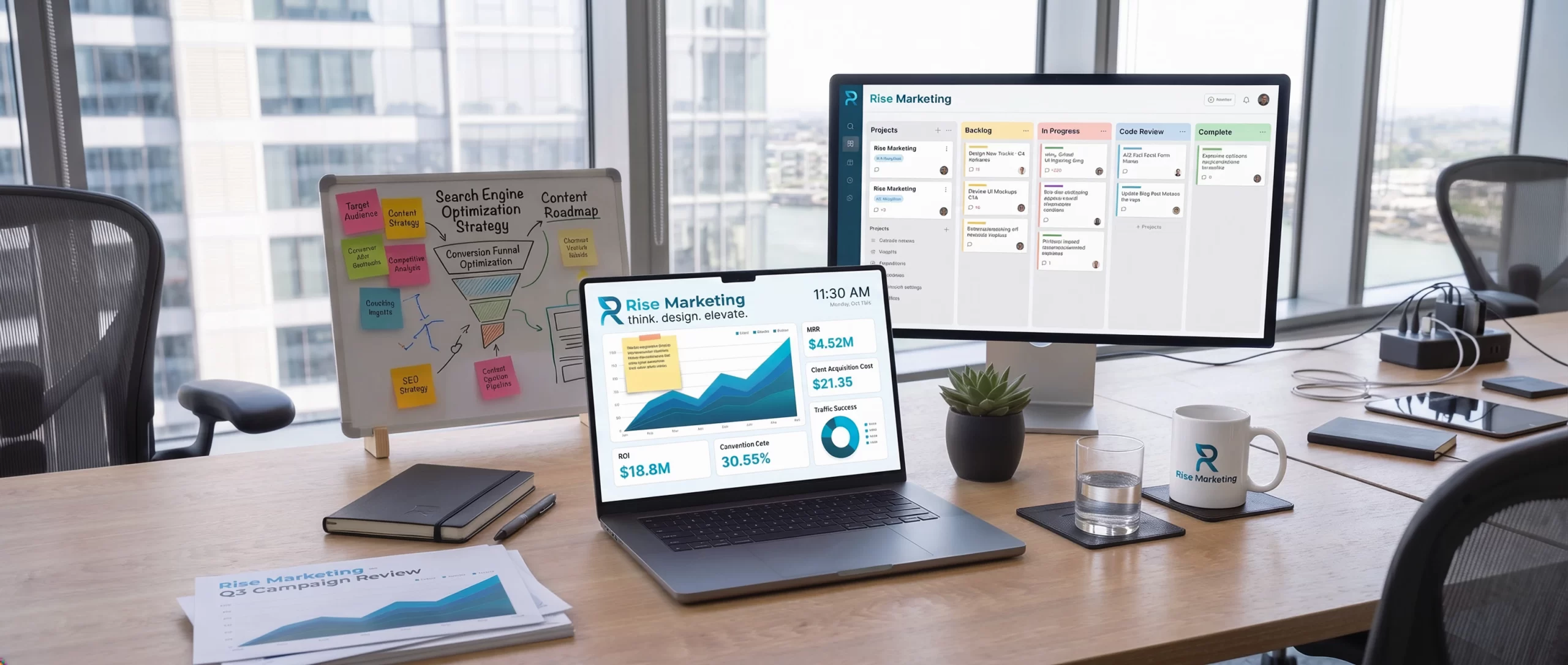 Search Engine Optimization Banner