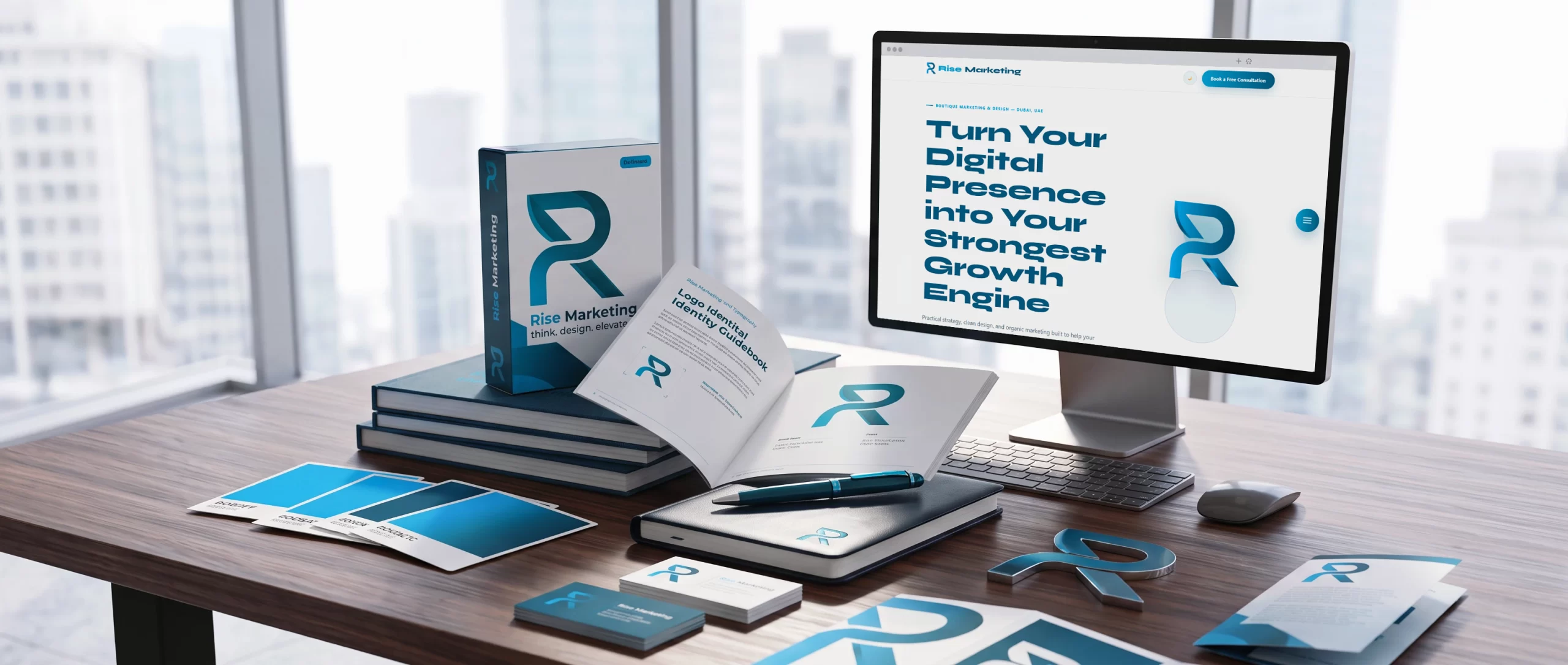 Corporate Collateral and Asset Design Banner