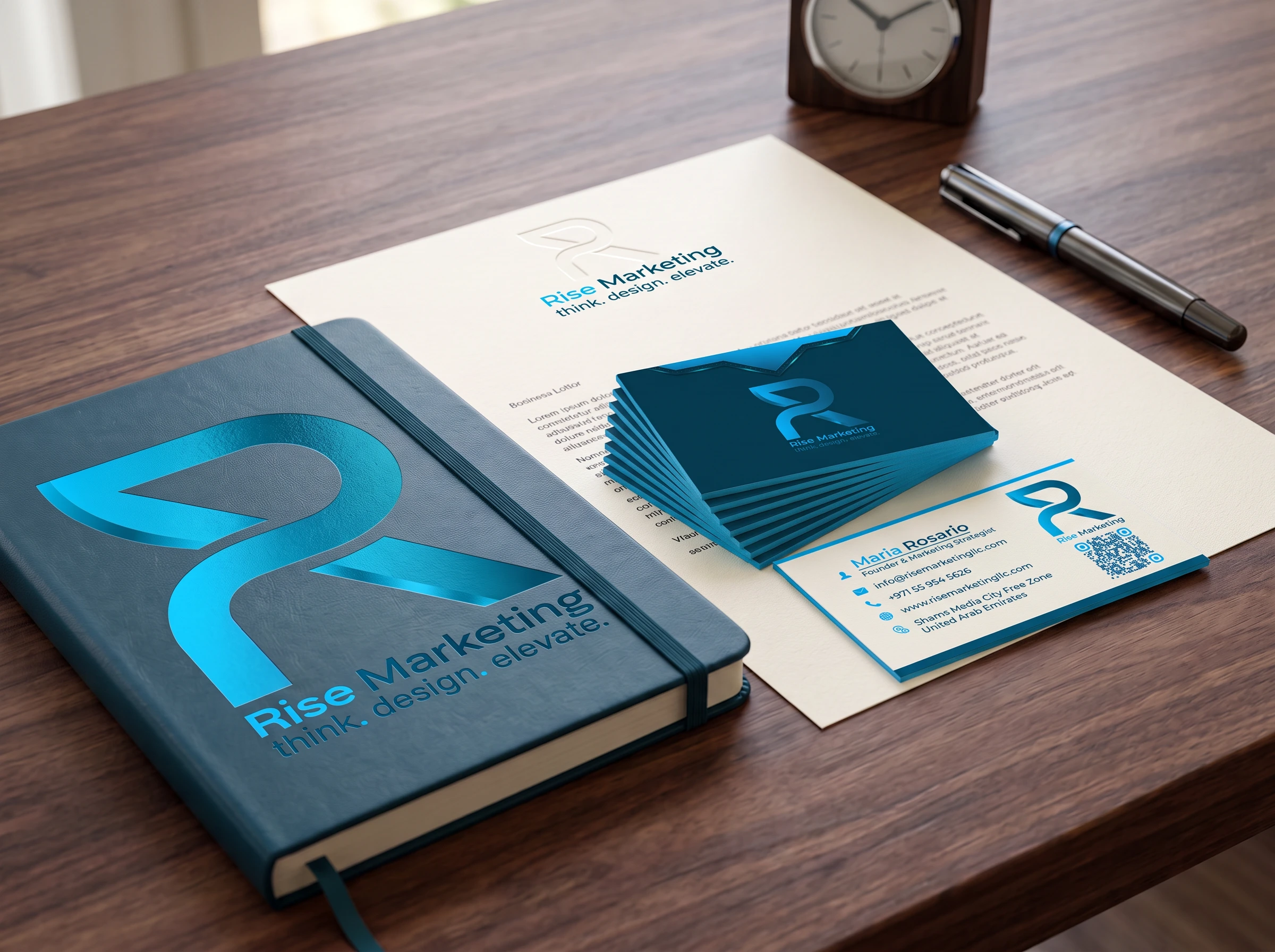Logo Design with Stationery