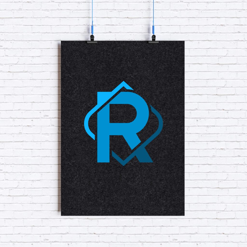 Home rise marketing mockup